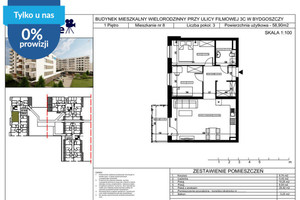 Mieszkanie na sprzedaż, 59 m², 3 pokoje Bydgoszcz Bartodzieje-Skrzetusko-Bielawki Bartodzieje