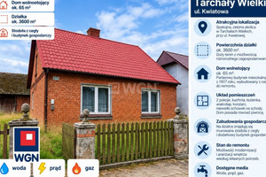 Dom na sprzedaż, 65 m², 2 pokoje Odolanów Tarchały Wielkie