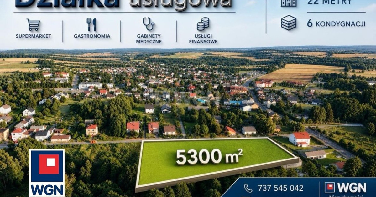 Działka na sprzedaż - Widok 2