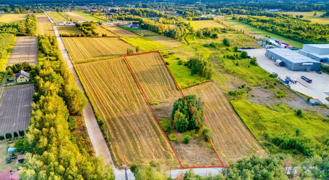 Działka na sprzedaż - Widok 2