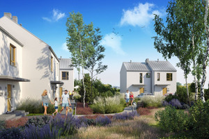 Nowy dom | ogródek 99 m2 | osiedle Zielone Ogrody | Łódź Górna | 59,42 m2