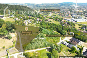 Działka z widokiem na panoramę Nowego Sącza-85,21 ara | Chełmiec, ul. Podgórska