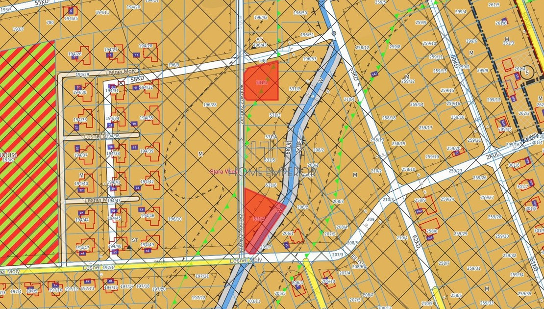 Działka na sprzedaż - Widok 2