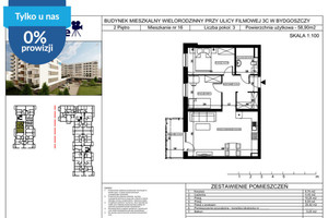 Mieszkanie na sprzedaż, 59 m², 3 pokoje Bydgoszcz Bartodzieje-Skrzetusko-Bielawki Bartodzieje