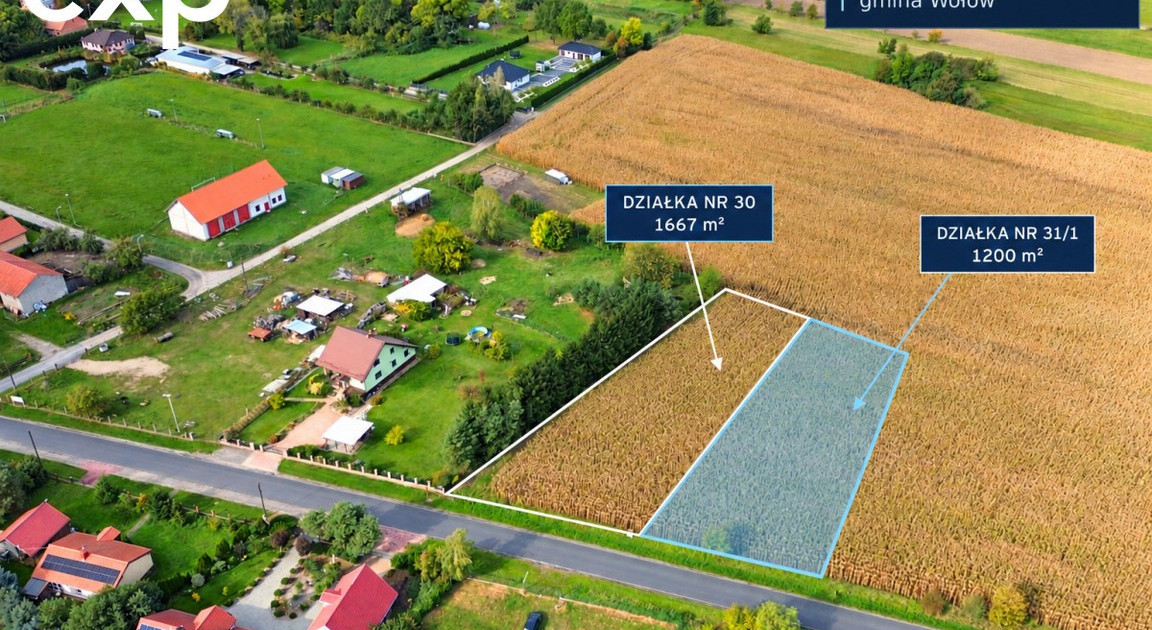 Działka na sprzedaż - Widok 2