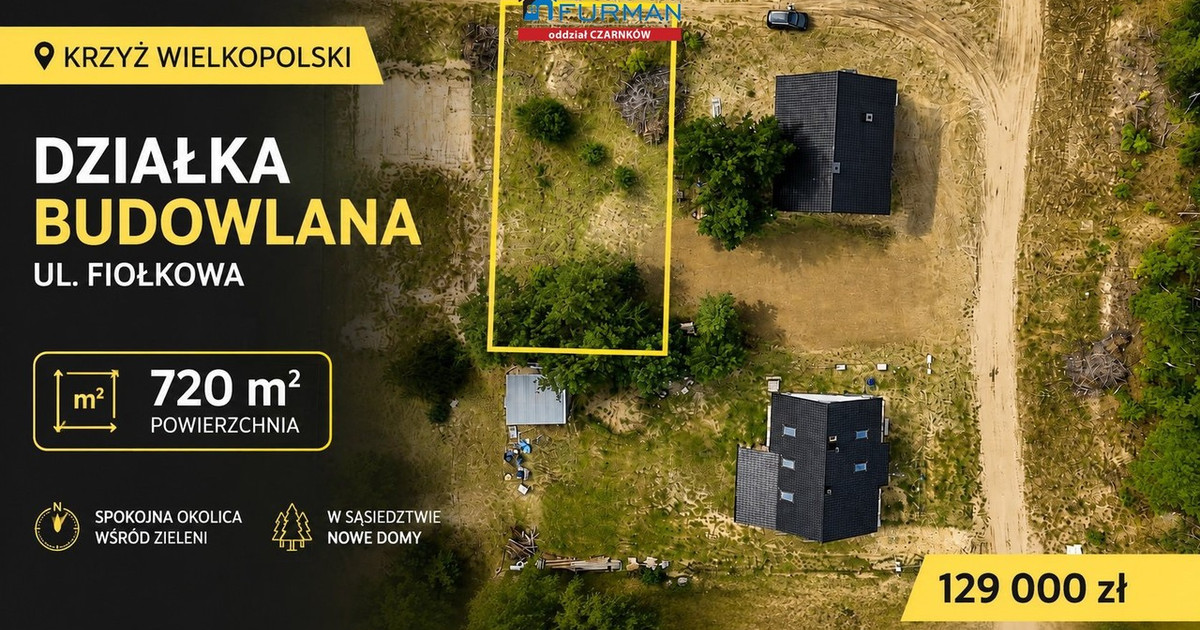 Działka na sprzedaż - Widok 2