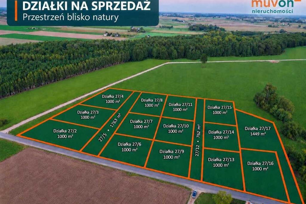 Telek, 1000 m²