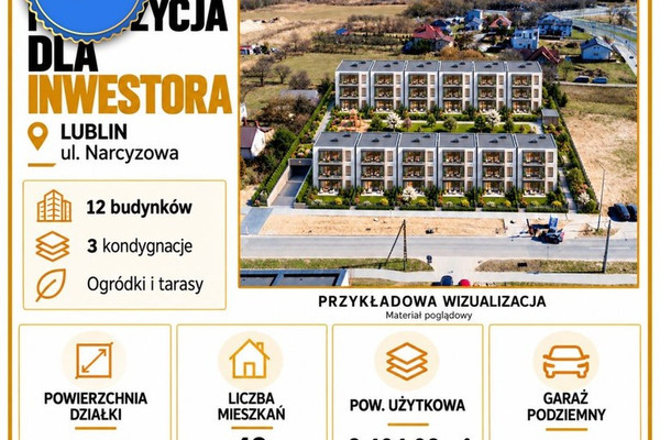 Działka na sprzedaż