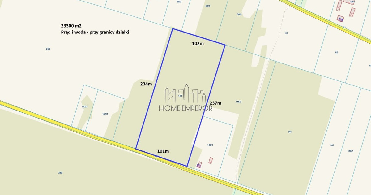 Działka na sprzedaż - Widok 2