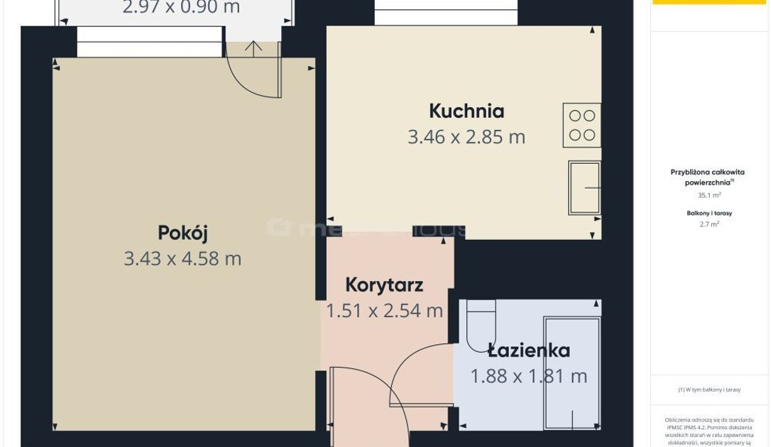 Mieszkanie – Śródmieście - Widok 2