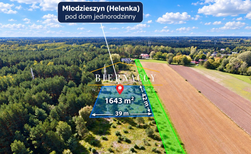 Działka na sprzedaż - Widok 2
