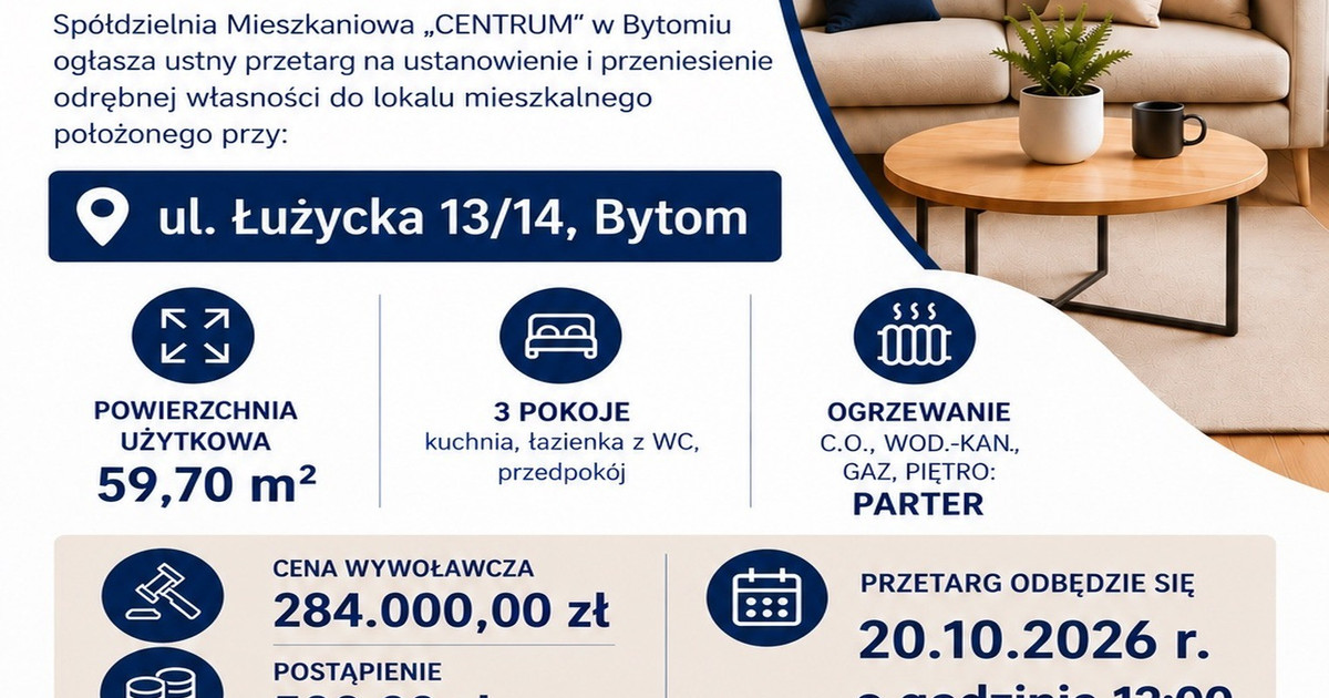 Mieszkanie – Bytom - Widok 2