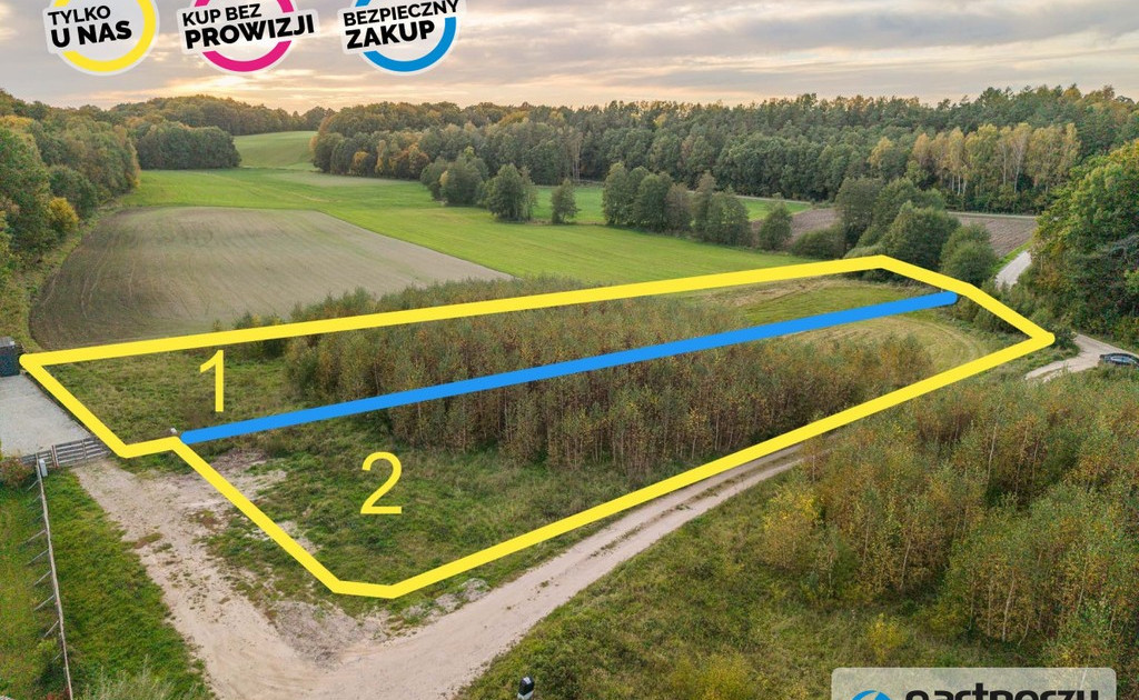 Działka na sprzedaż - Widok 2
