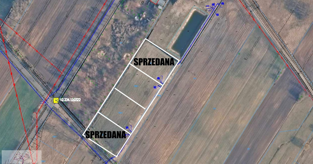 Działka na sprzedaż - Widok 2