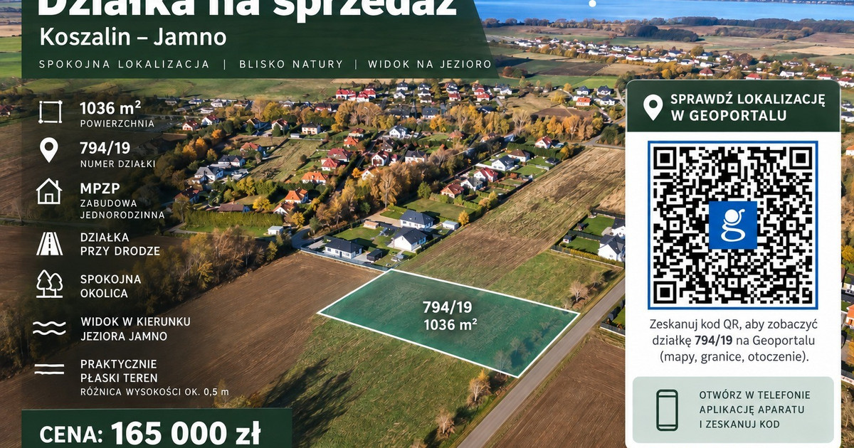 Działka na sprzedaż - Widok 2