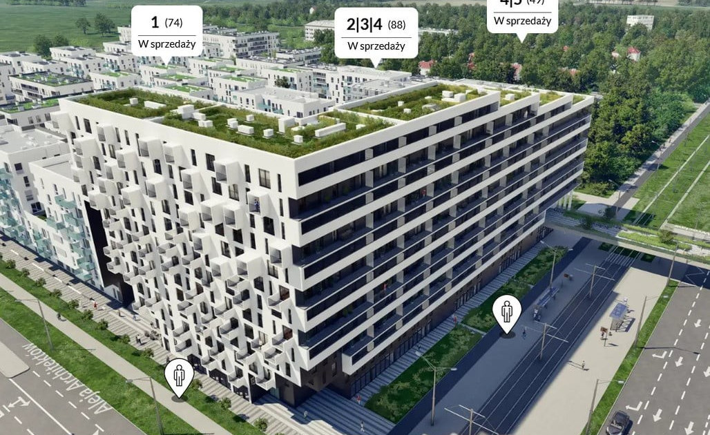 Mieszkanie – Wrocław, Nowe Żerniki, Leśnica - Widok 2