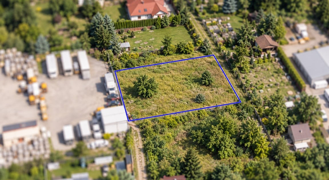 Działka na sprzedaż - Widok 2
