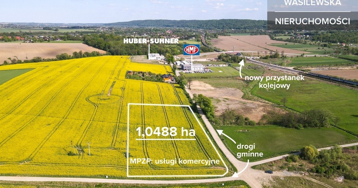 Działka na sprzedaż - Widok 2