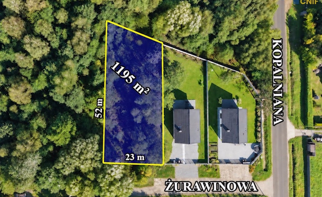 Działka na sprzedaż - Widok 2