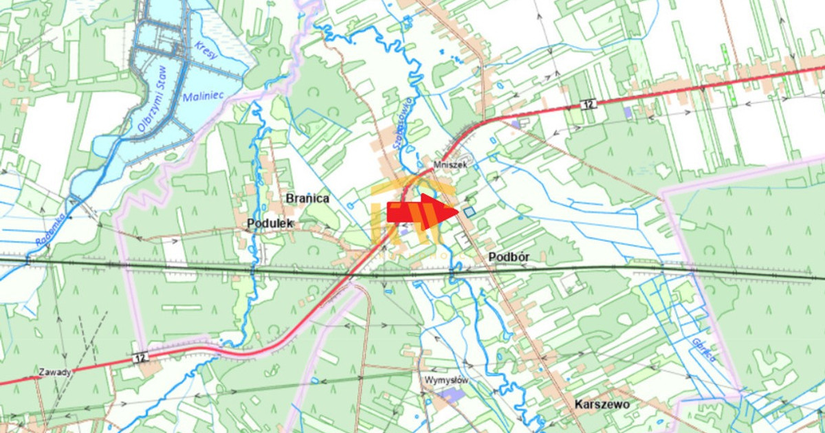 Działka na sprzedaż - Widok 2