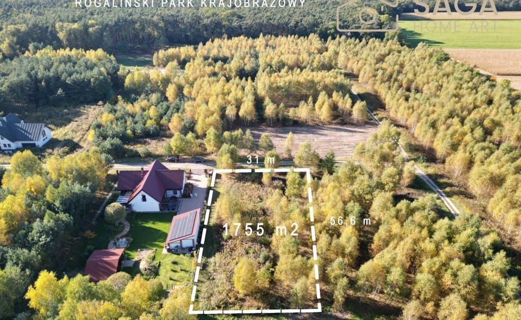 Działka na sprzedaż - Widok 2