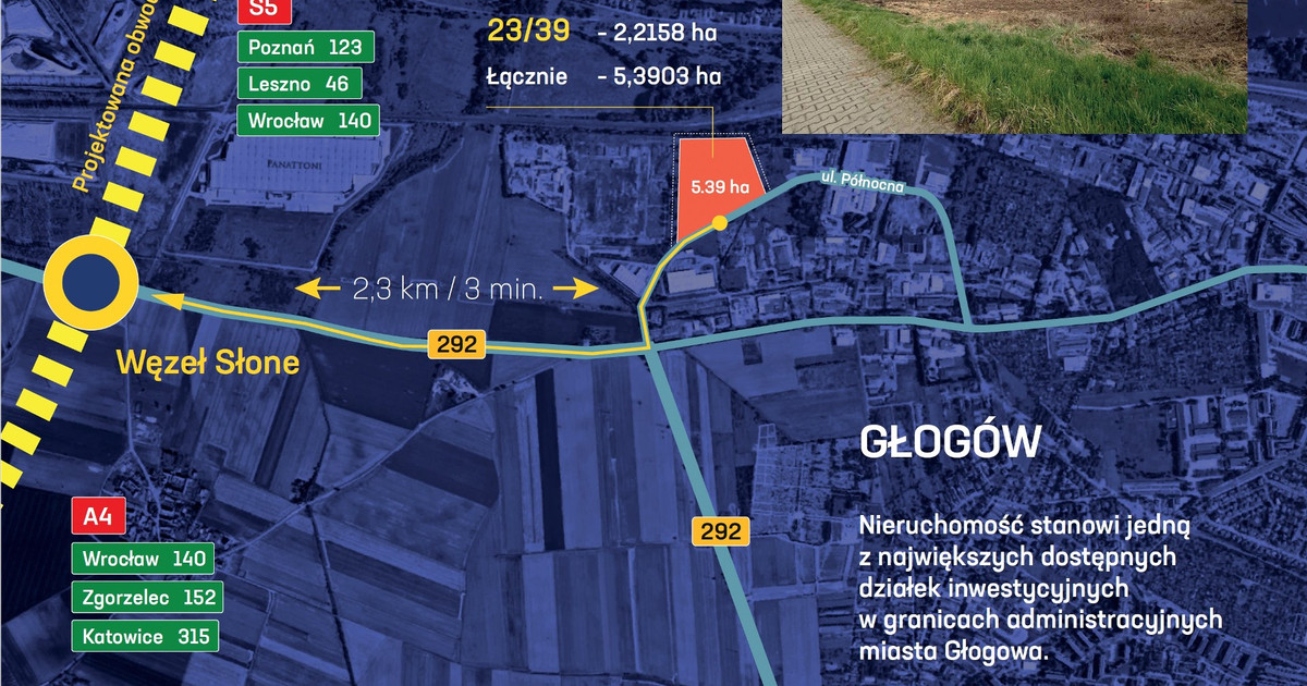Działka na sprzedaż - Widok 2