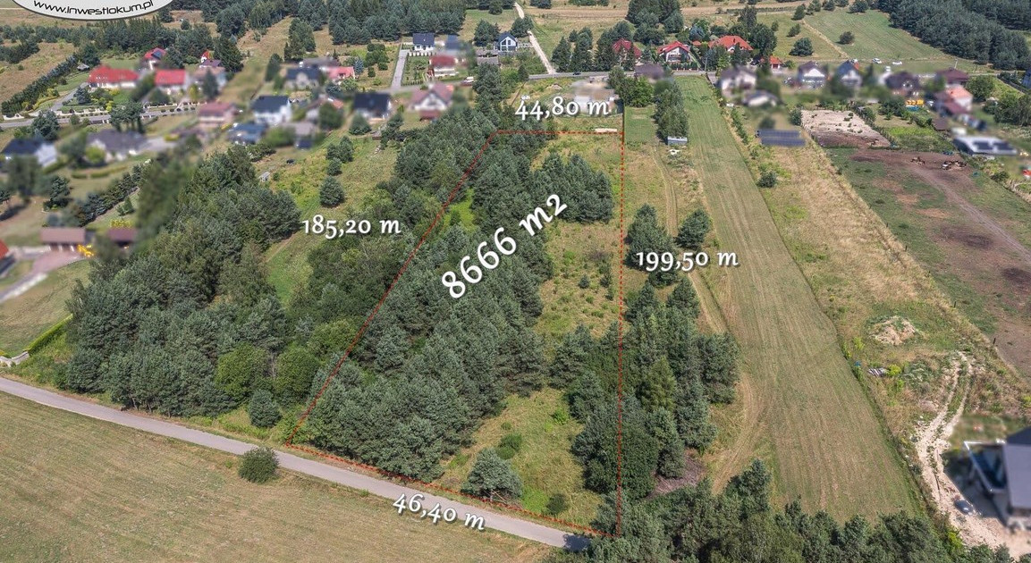 Działka na sprzedaż - Widok 2