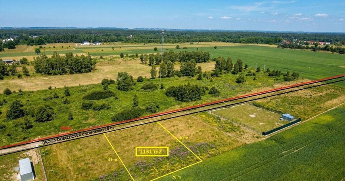 Działka na sprzedaż - Widok 2