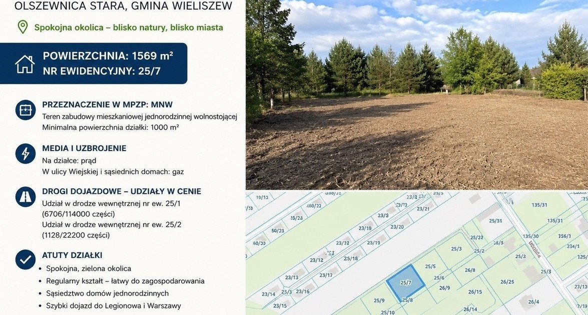 Działka na sprzedaż - Widok 2