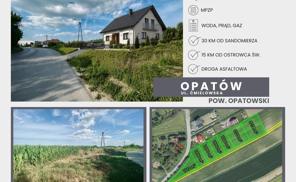 Działka na sprzedaż - Widok 2