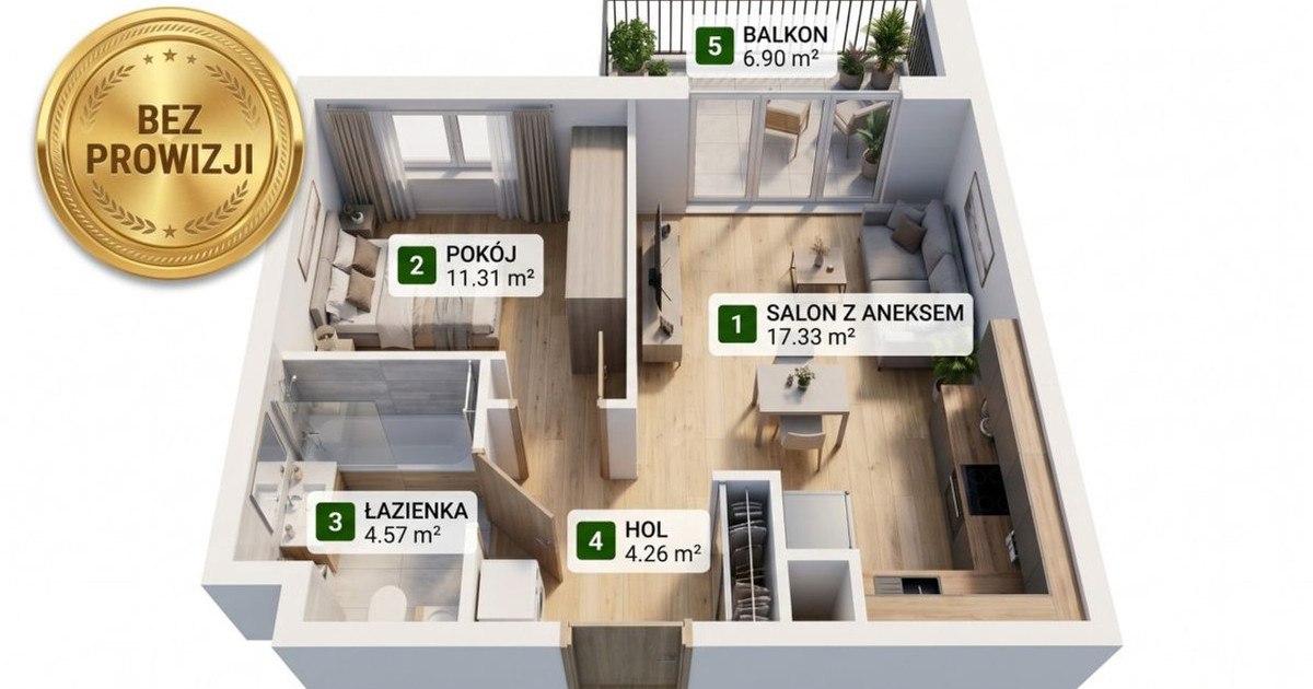 Mieszkanie – Włochy - Widok 2