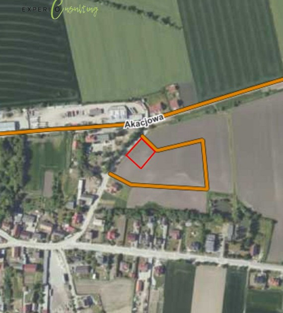 Działka na sprzedaż - Widok 2