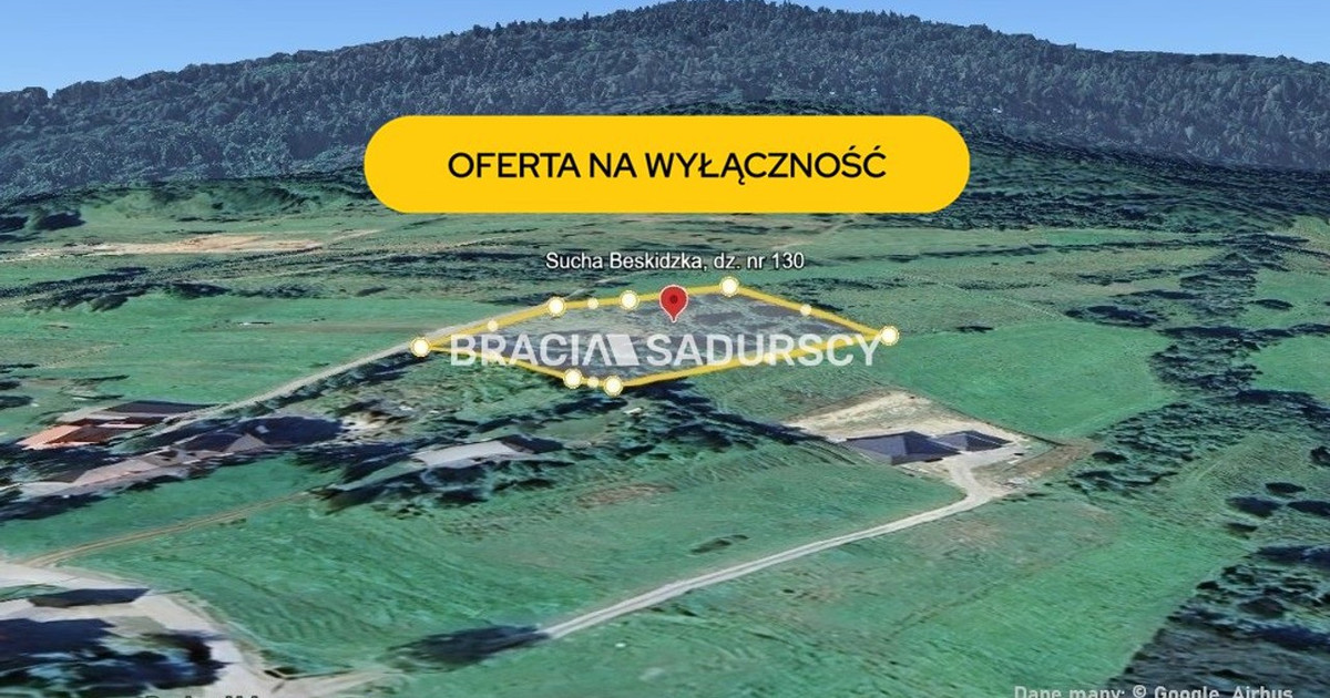 Działka na sprzedaż - Widok 2