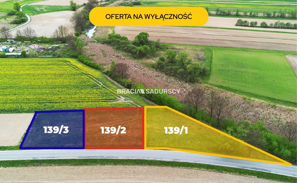 Działka na sprzedaż - Widok 2