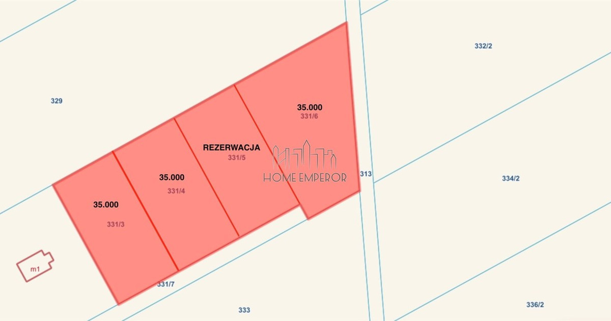 Działka na sprzedaż - Widok 2