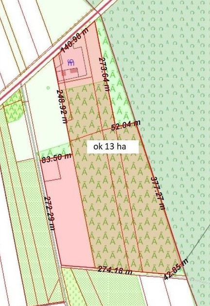 Działka na sprzedaż - Widok 2