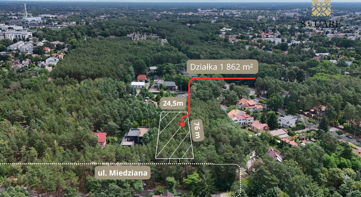 Działka na sprzedaż - Widok 2