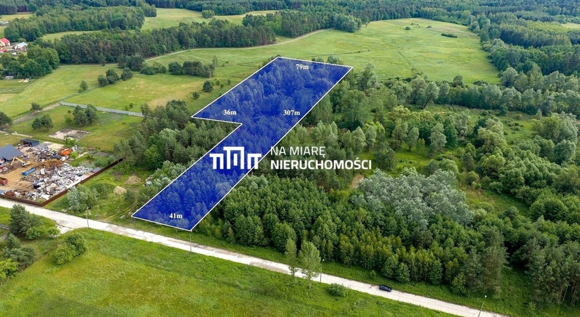 Działka na sprzedaż - Widok 2