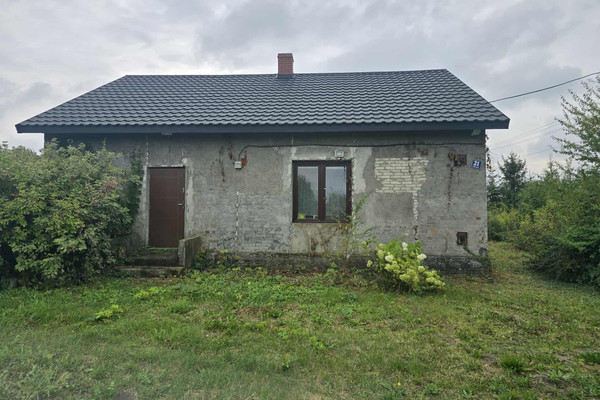 sprzedam działkę częściowo zabudowaną