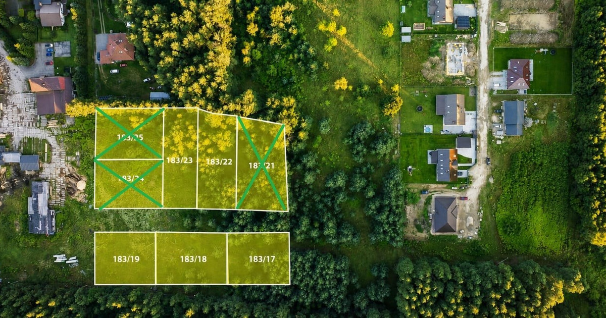 Działka na sprzedaż - Widok 2
