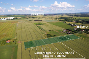 Działki rolno/budowlane w Jeżewie k/Kętrzyna