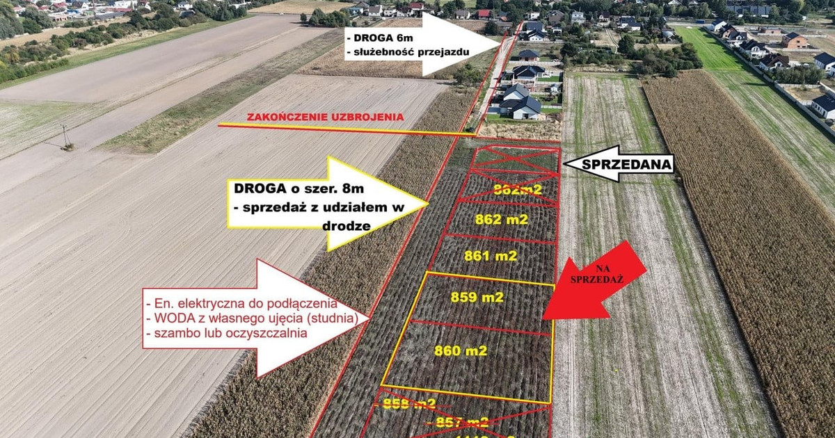 Działka na sprzedaż - Widok 2