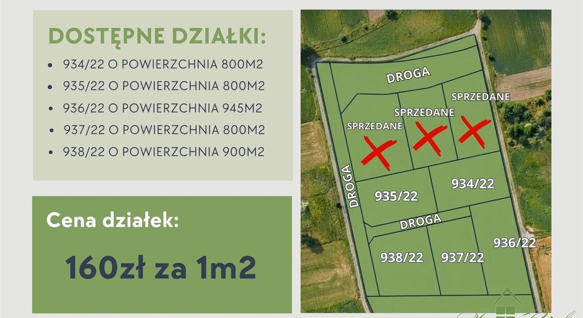 Działka na sprzedaż - Widok 2