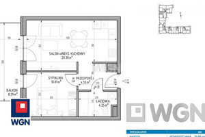 Mieszkanie na sprzedaż, 39 m², 2 pokoje Lublin