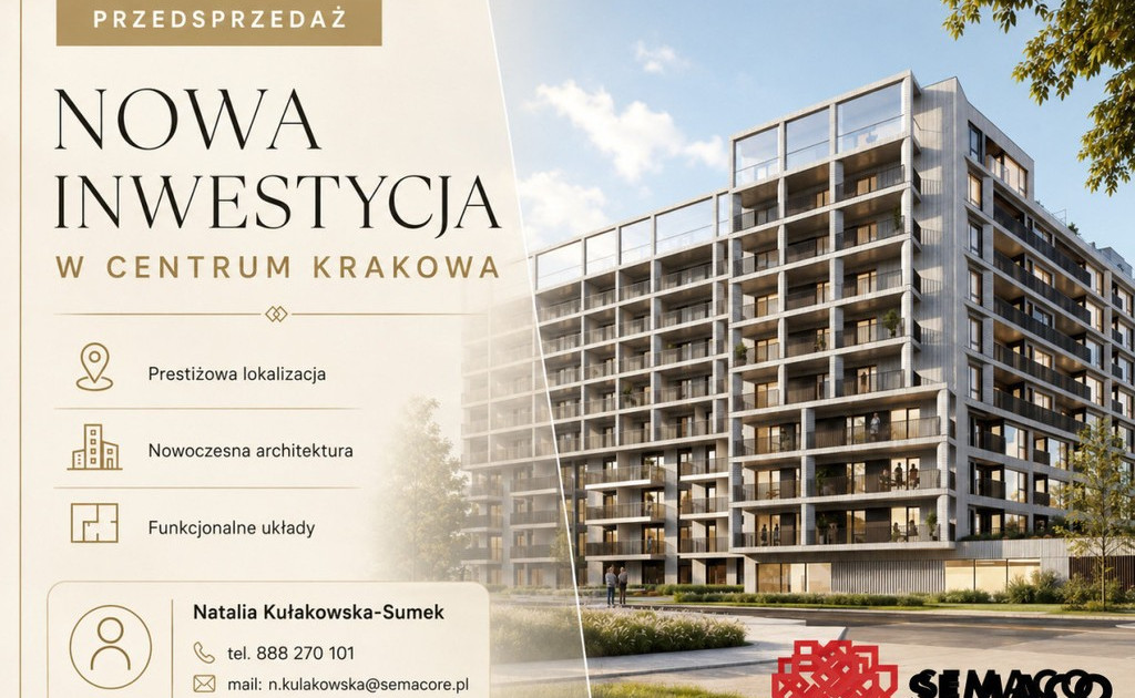 Mieszkanie – Grzegórzki - Widok 2