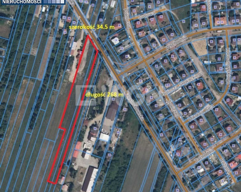 Działka na sprzedaż - Widok 2
