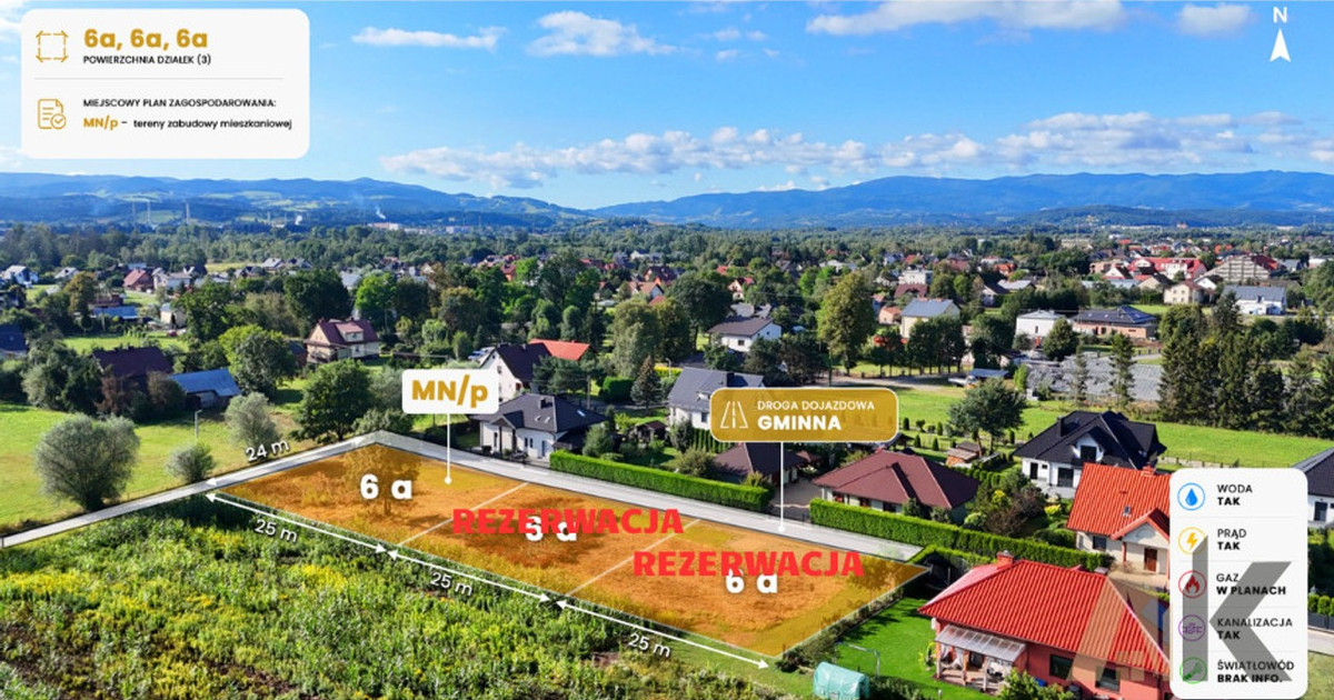 Działka na sprzedaż - Widok 2