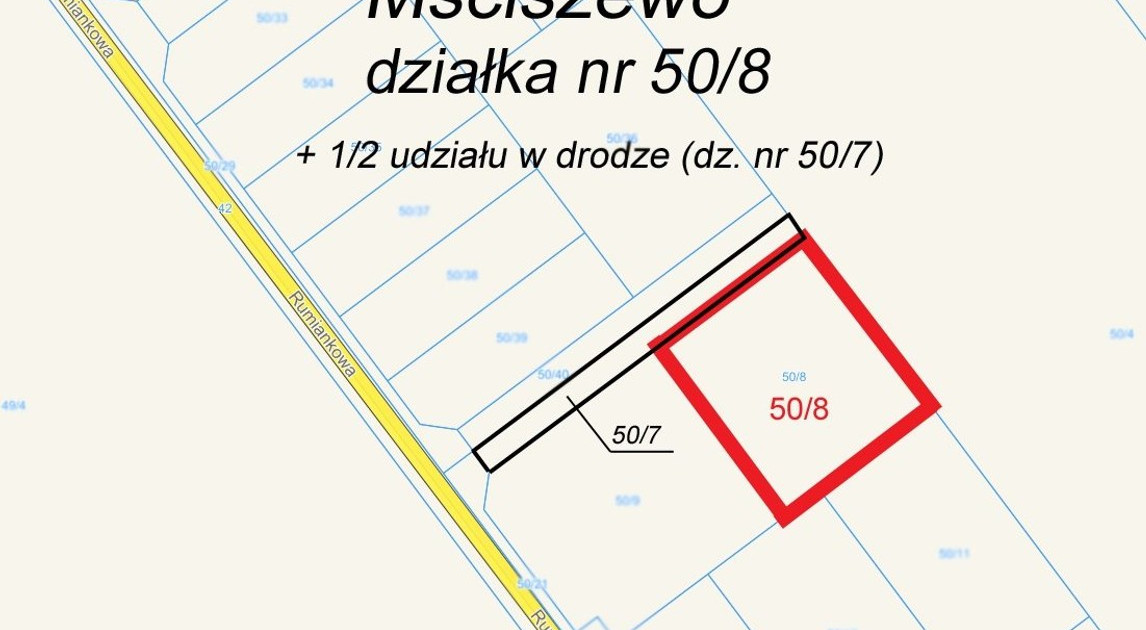 Działka na sprzedaż - Widok 2
