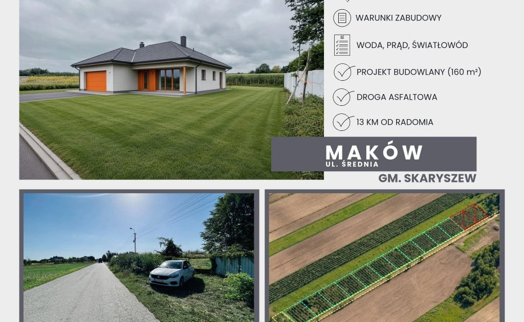 Działka na sprzedaż - Widok 2