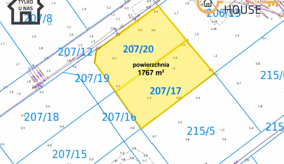 Działka na sprzedaż - Widok 2